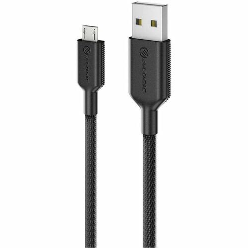ALOGIC Elements PRO 1.2m USB-A to Micro Cable - Black ALOGIC Elements PRO 1.2m USB-A to Micro Cable - Black